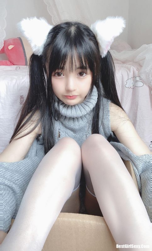 Coser@桜井宁宁 Vol.016 白い猫ちゃん-六月图吧