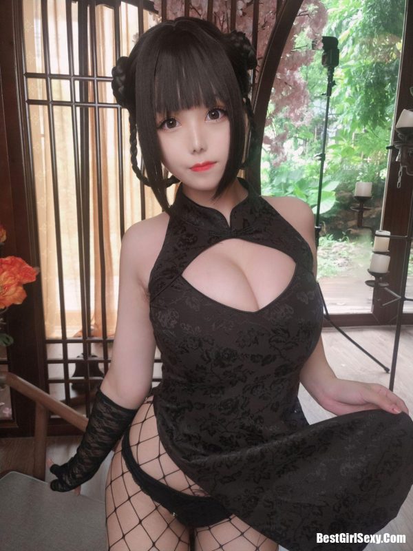 Coser@蜜汁猫裘 Vol.048 皮衣舞娘-六月图吧