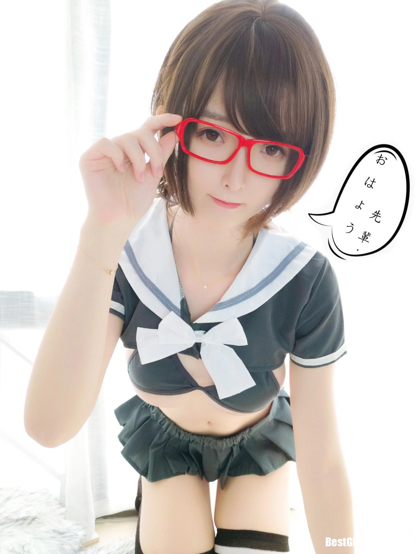 Coser@一小央泽 早安学妹-六月图吧