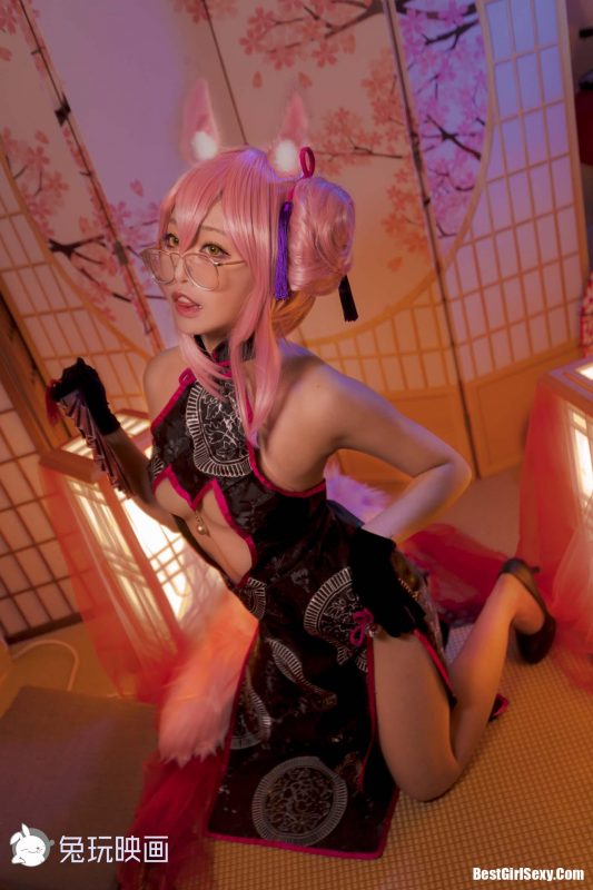 [兔玩映画] B99.008 Yuzao front cheongsam-六月图吧