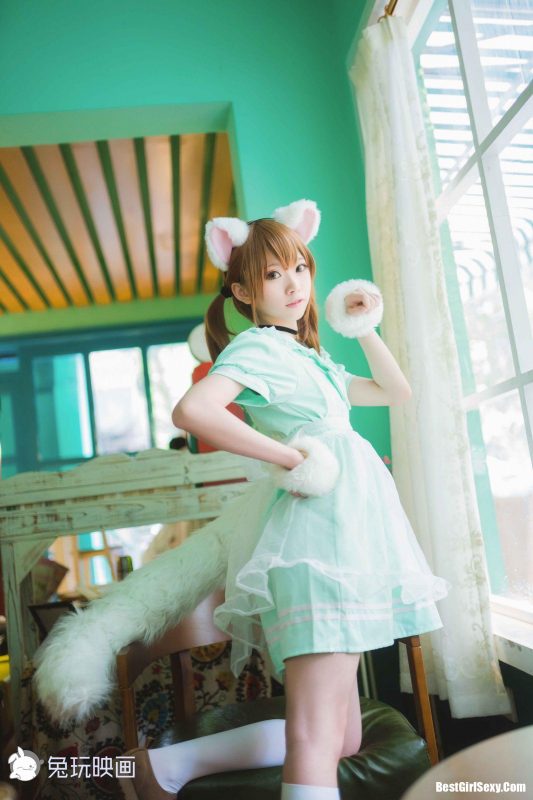 [兔玩映画] B92.001 White meow-六月图吧