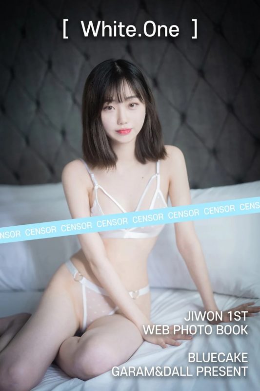 BlueCake Kim Ji-won 김지원 – White One RED.Ver-六月图吧