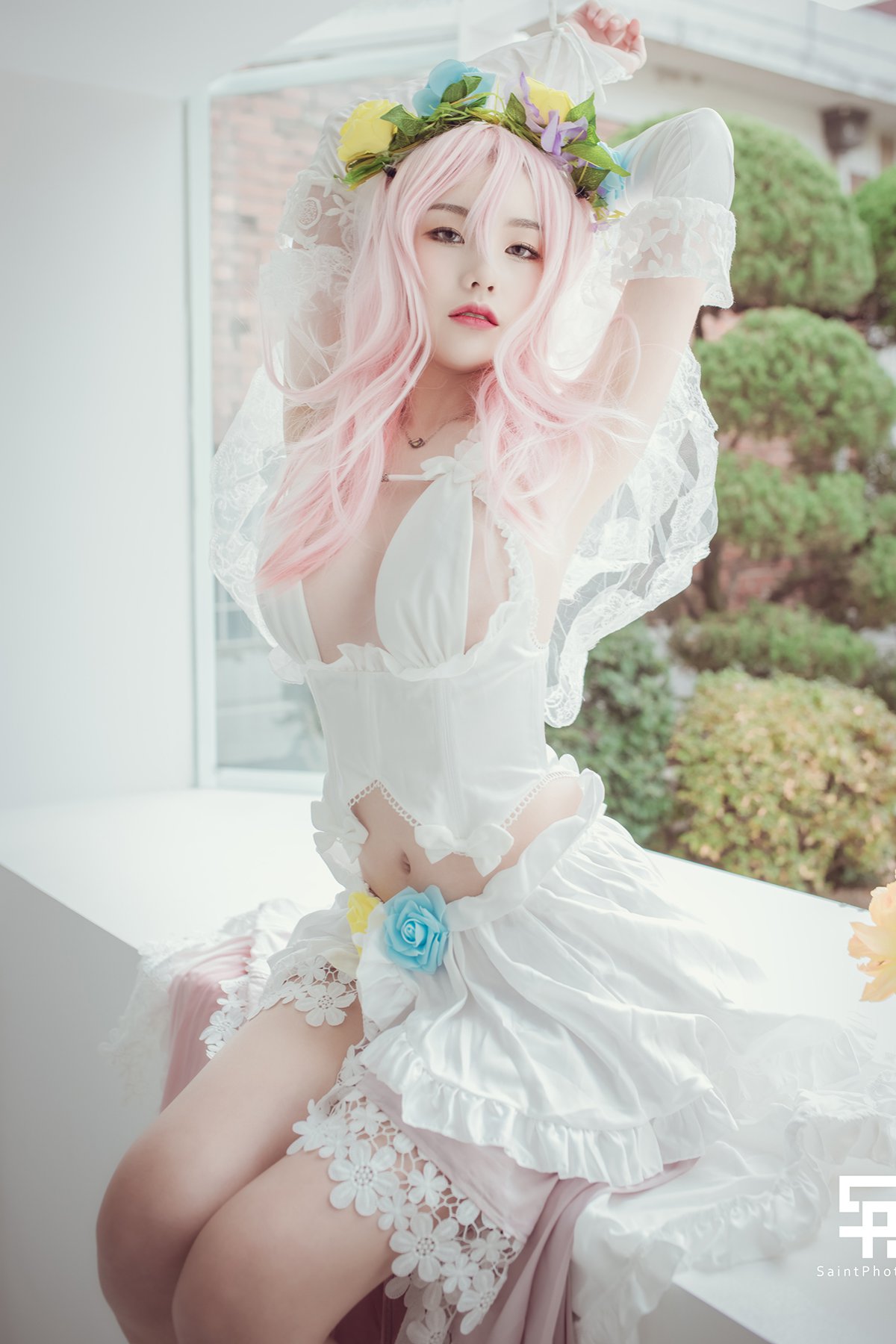 SaintPhotoLife Yuna 유나 – Yuna’s Cosplay Vol.2-六月图吧