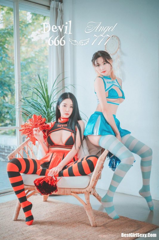 DJAWA 태리 & Bomi 보미 Devil 666 & Angel 777-六月图吧