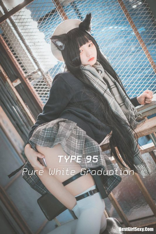 DJAWA 정제니 “Girls’ Frontline – Type 95 (Pure White Graduation ver.)”-六月图吧