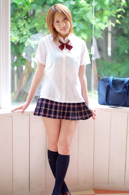 Minisuka.tv Riho Hasegawa 長谷川リホ – Regular Gallery 01-六月图吧