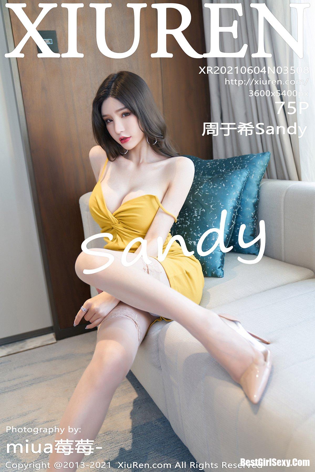 XiuRen秀人网 No.3508 Zhou Yu Xi-六月图吧