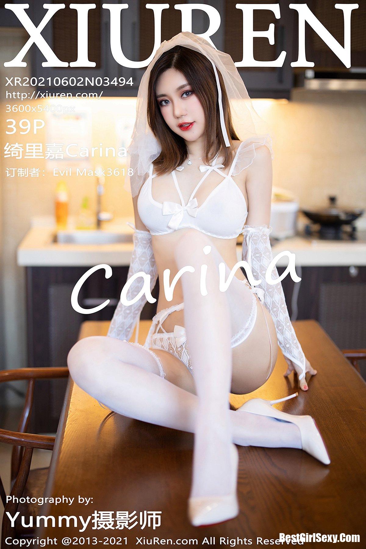 XiuRen秀人网 No.3494 Qi Li Jia Carina-六月图吧