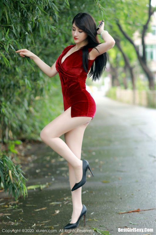 XiuRen秀人网 No.2672 Shi Shi Kiki-六月图吧