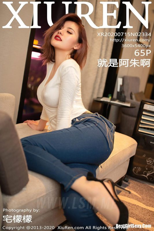 XiuRen No.2334 Jiu Shi A Zhu-六月图吧