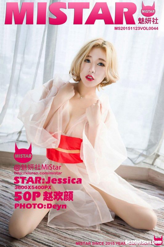 MiStar魅妍社 Vol.044 Zhao Huan Yan Jessica-六月图吧