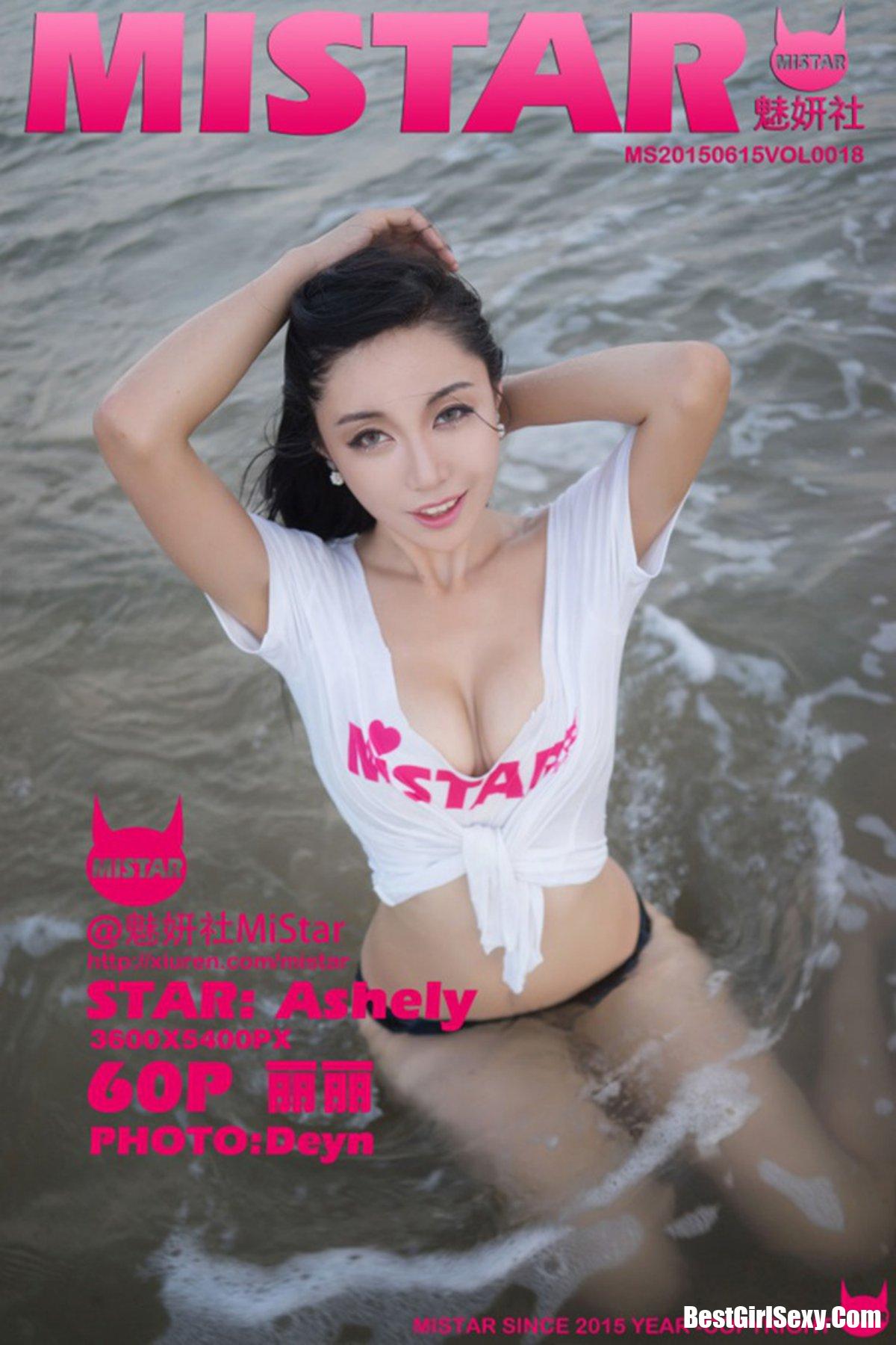 MiStar魅妍社 Vol.018 Ashely Li Li-六月图吧
