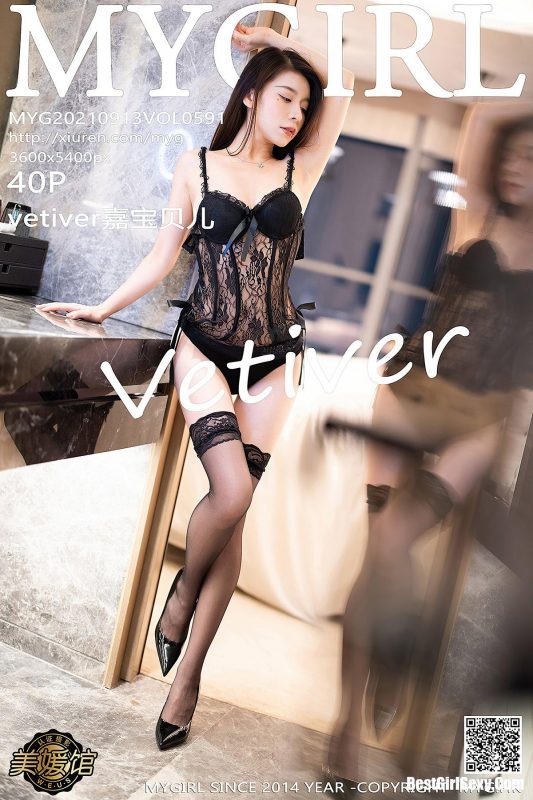MyGirl美媛馆 Vol.591 Vetiver Jia Bao Bei Er-六月图吧