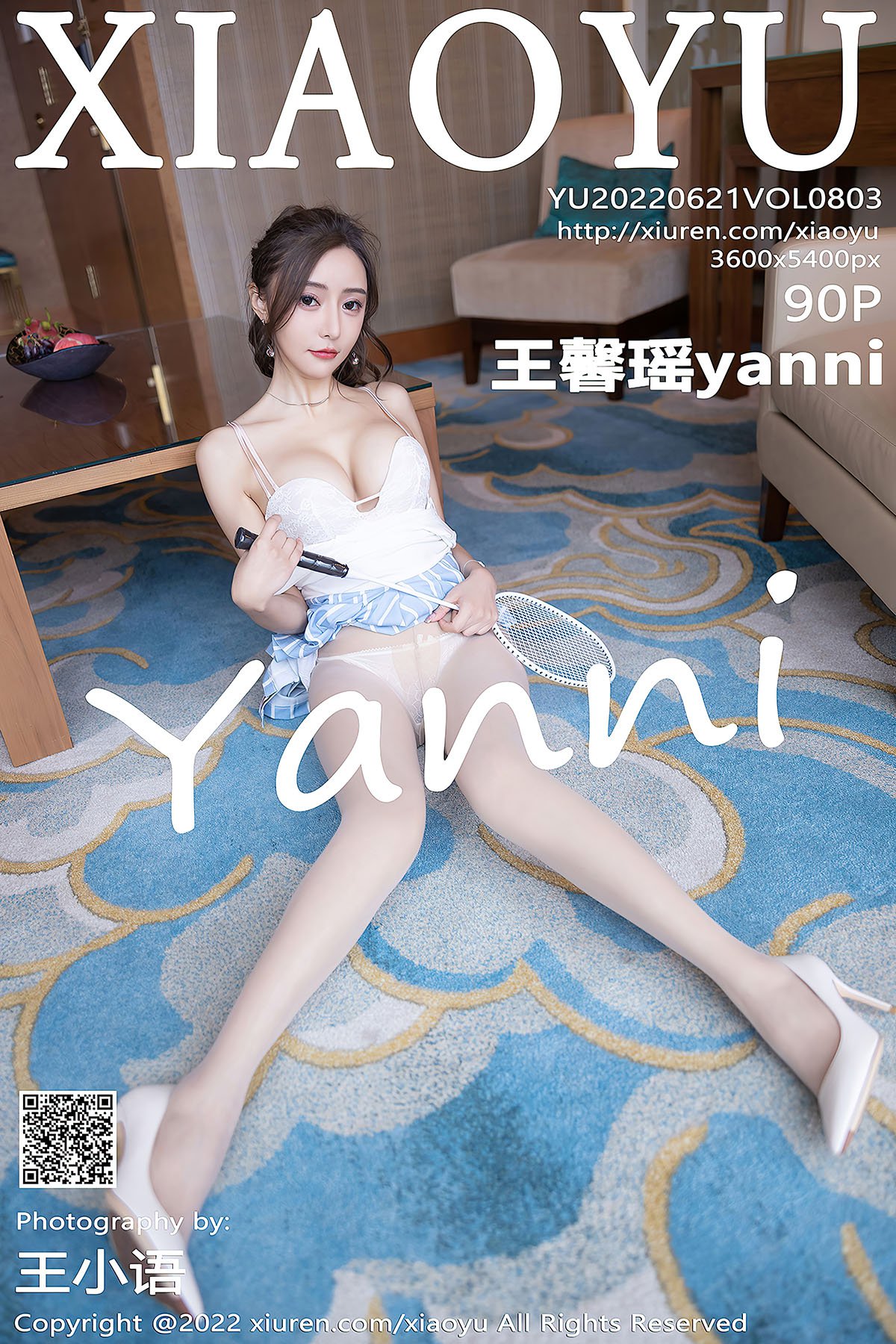 XiaoYu语画界 Vol.803 Wang Xin Yao-六月图吧