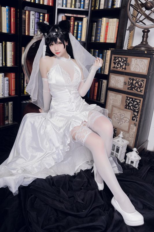 Coser@雪晴Astra Vol.016 自撮りVol.7 爱宕花嫁-六月图吧