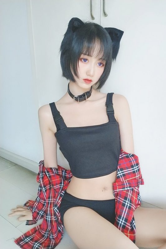 Coser@木绵绵OwO Vol.021 不良猫-六月图吧