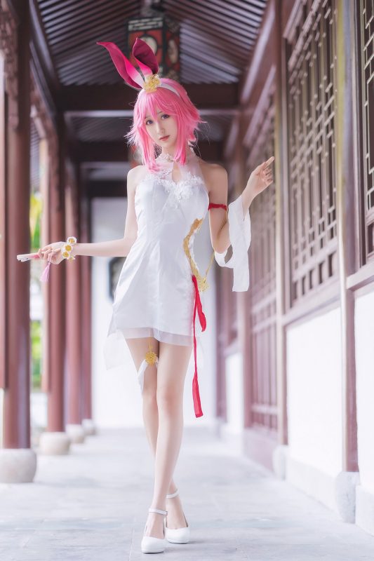 Coser@木绵绵OwO Vol.019 八重樱cos-六月图吧