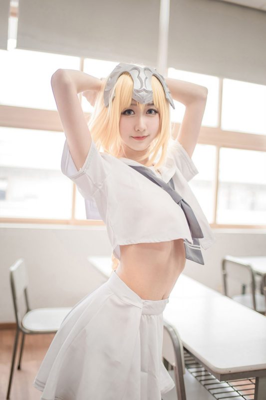 Coser@木绵绵OwO Vol.015 贞德-六月图吧