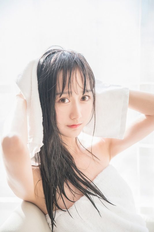 Coser@木绵绵OwO Vol.011 洗白白-六月图吧