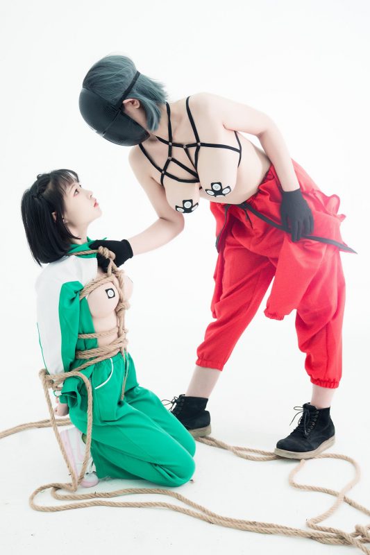 Coser@星澜是澜澜叫澜妹呀 Vol.006 晕崽Zz 鱿鱼游戏X碰糖游戏-六月图吧