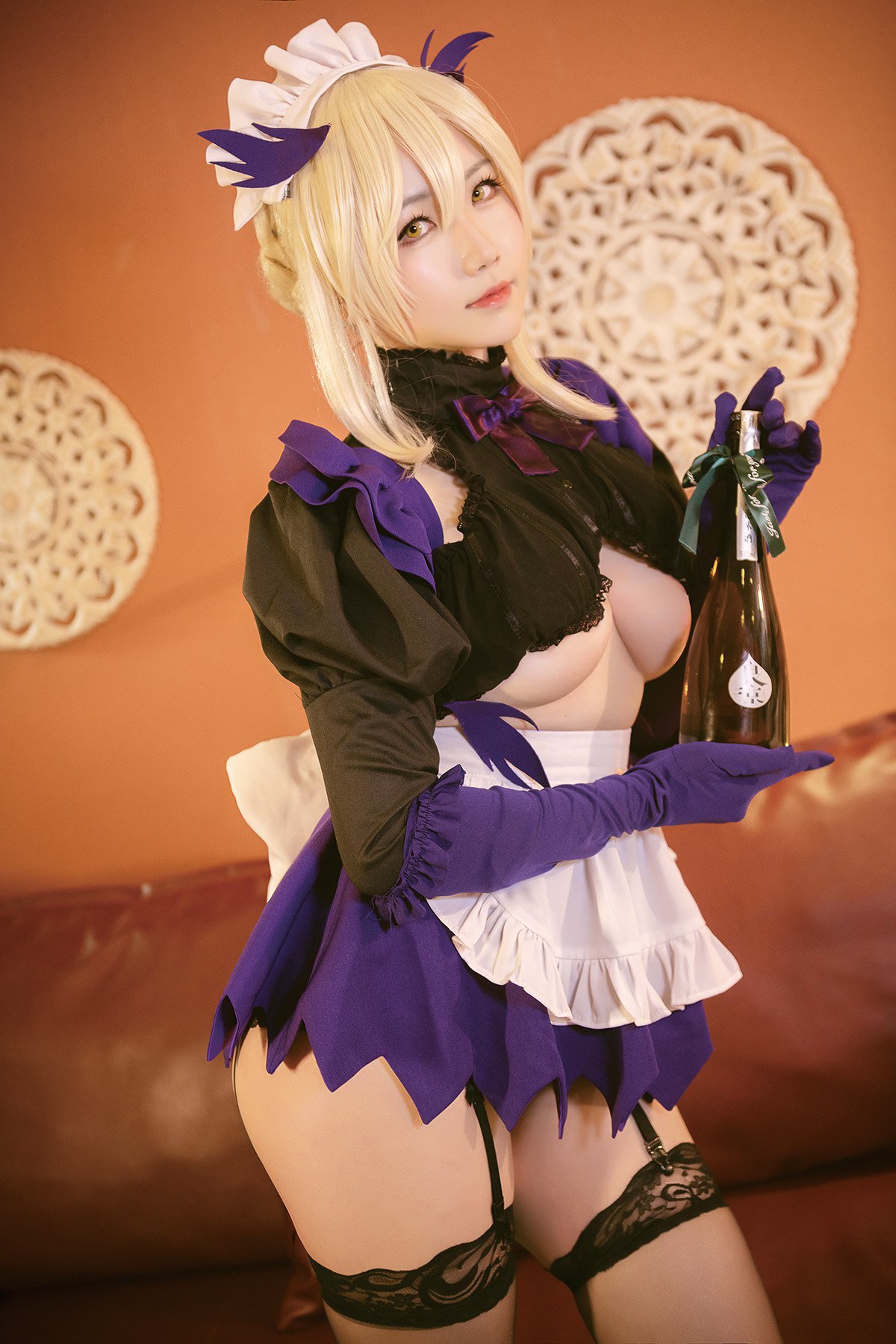 Coser@是本末末 Vol.001 黑枪呆女仆-六月图吧