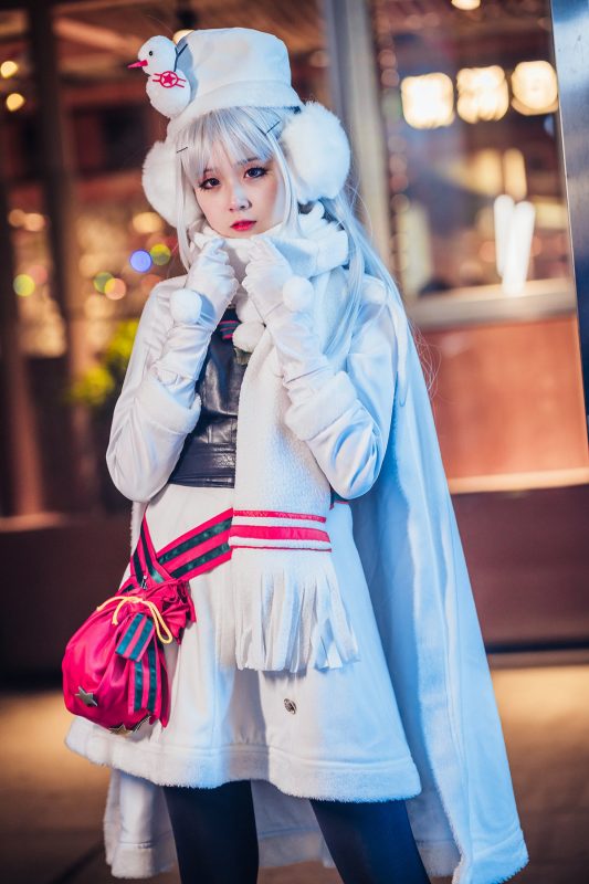 Coser@Akisoso秋楚楚 Vol.004 夜景 调色2-六月图吧
