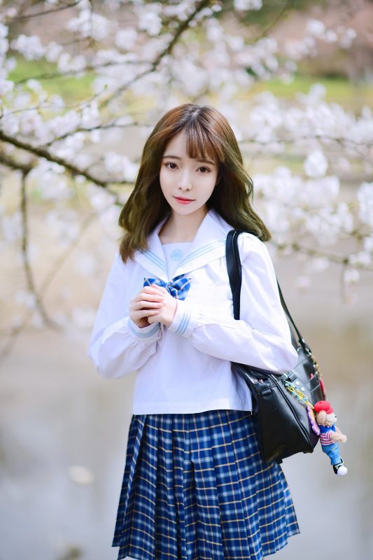 Coser@Fushii_海堂 Vol.009 樱花树下-六月图吧