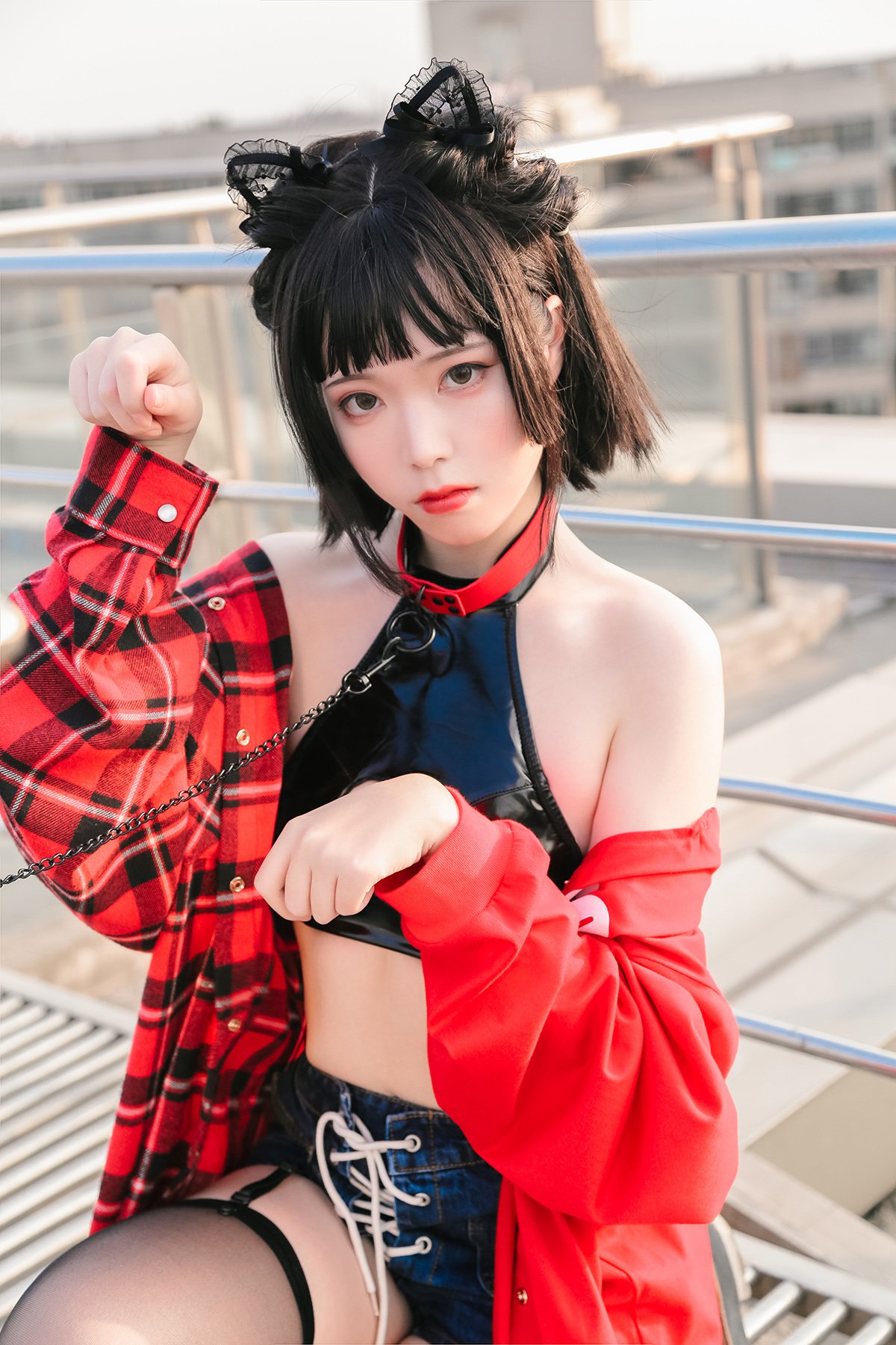 Coser@Fushii_海堂 Vol.003 猫猫头 真爱版-六月图吧