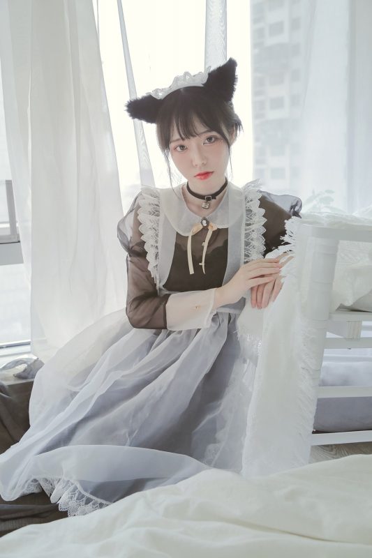 Coser@Fushii_海堂 Vol.001 女仆图包-六月图吧