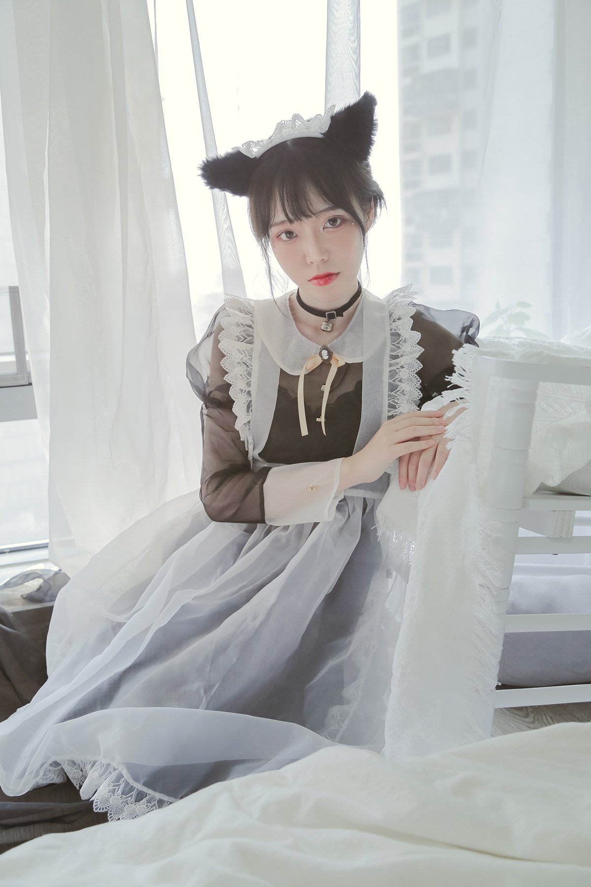 Coser@Fushii_海堂 Vol.001 女仆图包-六月图吧