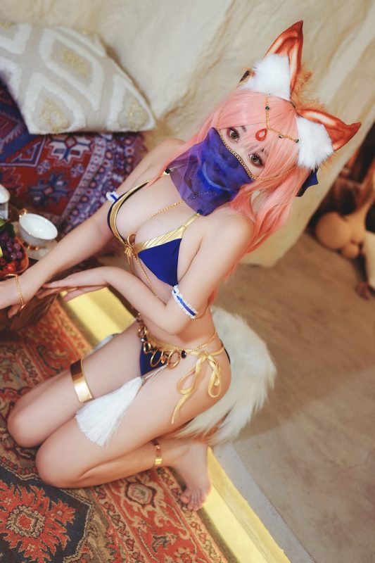 Coser@恩田直幸 Vol.003 玉藻前舞娘-六月图吧