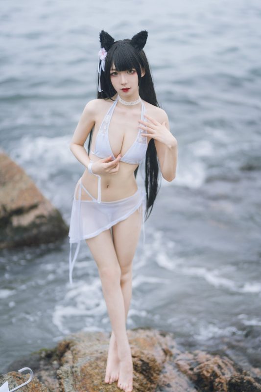 Coser@封疆疆v Vol.009 爱宕泳装-六月图吧