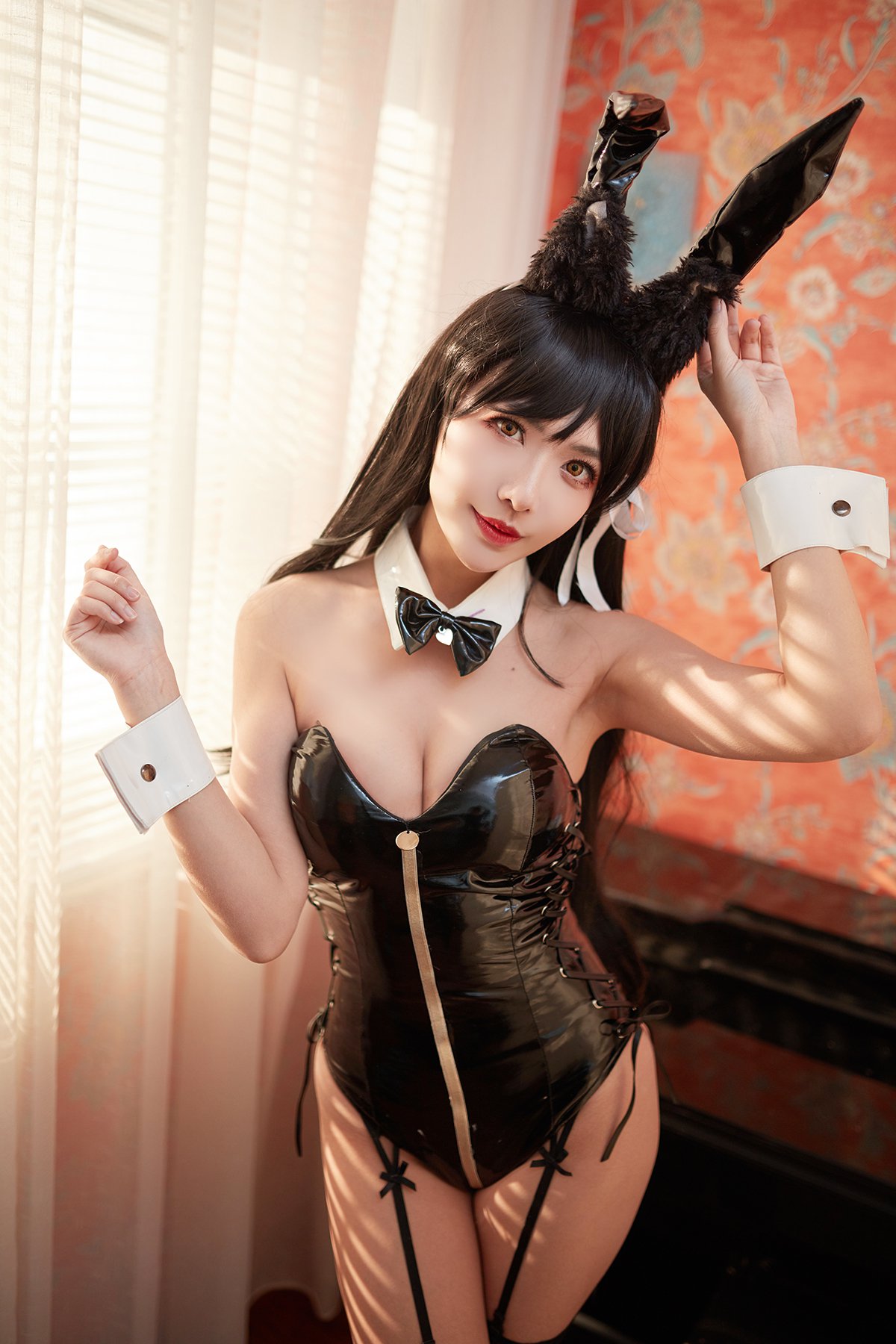 Coser@源纱希喵喵喵 Vol.008 爱宕兔女郎-六月图吧
