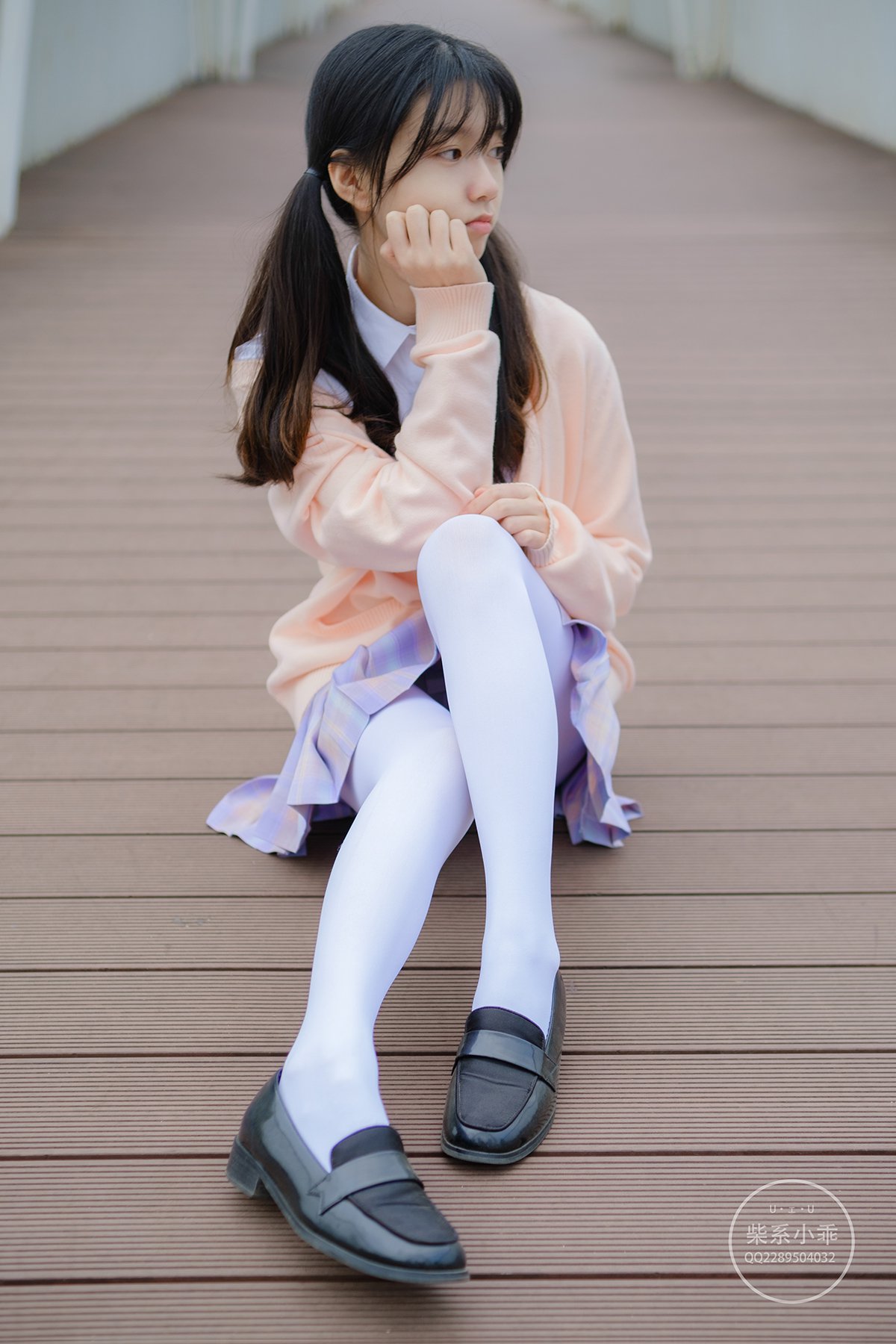 Coser@稚乖 Vol.001 画册 晴空 01-六月图吧