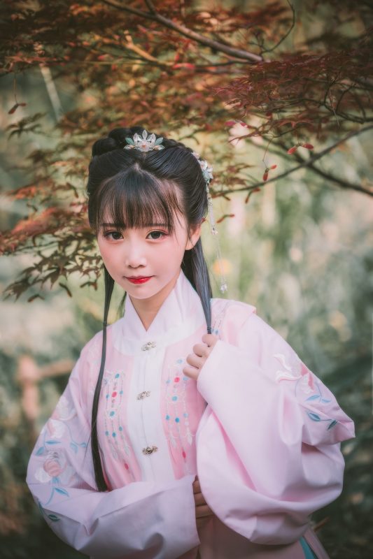 Coser@面饼仙儿 Vol.113 明治汉服-六月图吧