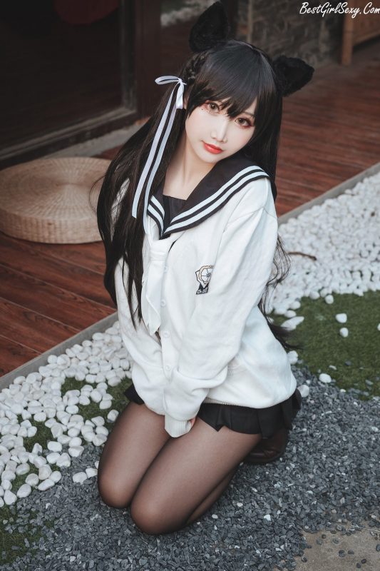 Coser@面饼仙儿 Vol.112 爱宕JK2-六月图吧