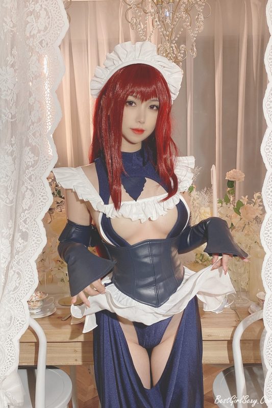 Coser@一北亦北 Vol.012 斯卡哈同人女仆-六月图吧