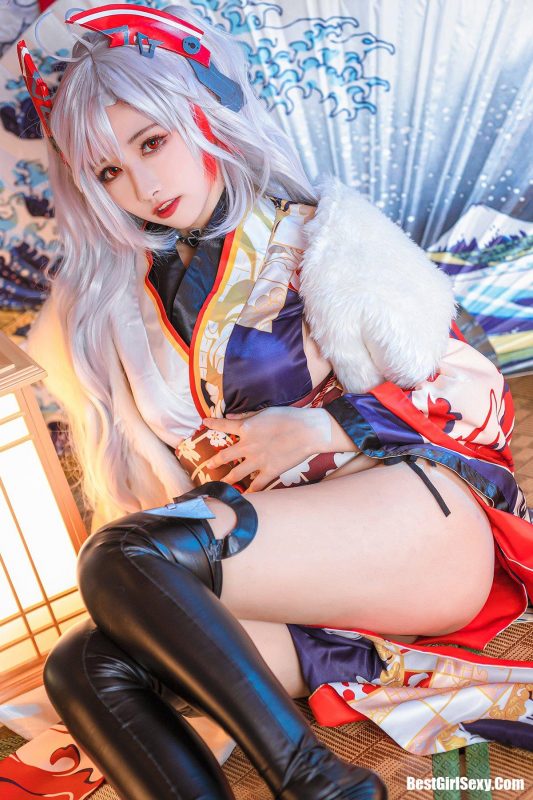 Coser@Momoko葵葵 Vol.019 欧根亲王 COS本子6套 A-六月图吧