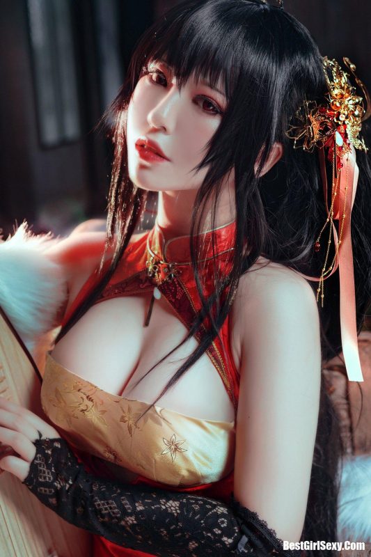 Coser@半半子 Vol.019 大凤旗袍-六月图吧