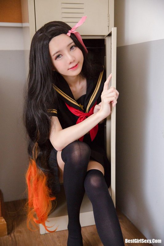Coser@Sally Dorasnow Vol.003 Nezuko School-六月图吧