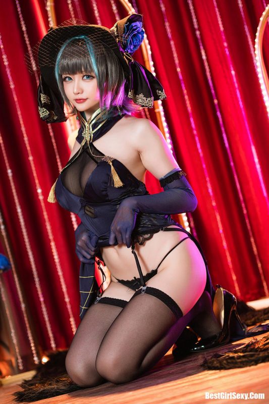 Coser@小姐姐星之迟迟 Vol.081 柴郡 音乐绚烂caitsith-六月图吧