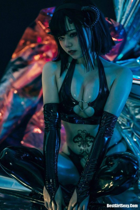 Coser@七月喵子 Vol.017 小恶魔-六月图吧