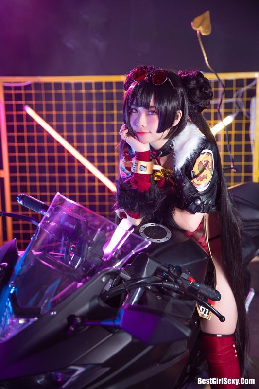 Coser@G44不会受伤 Vol.009 春鹏饺子外卖小妹-六月图吧