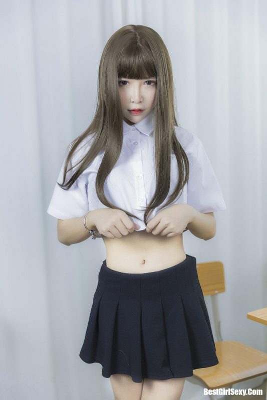 Coser@抱走莫子aa Vol.016 等你下课-六月图吧
