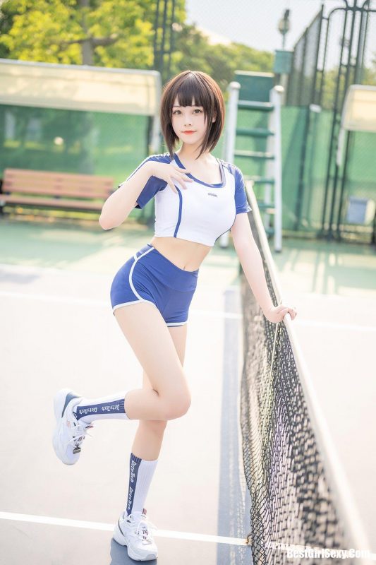 Coser@蜜汁猫裘 Vol.065 体操服-六月图吧