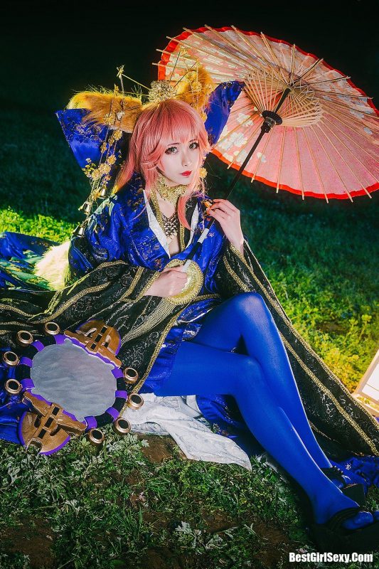 Coser@rioko凉凉子 Vol.020 玉藻前满破-六月图吧