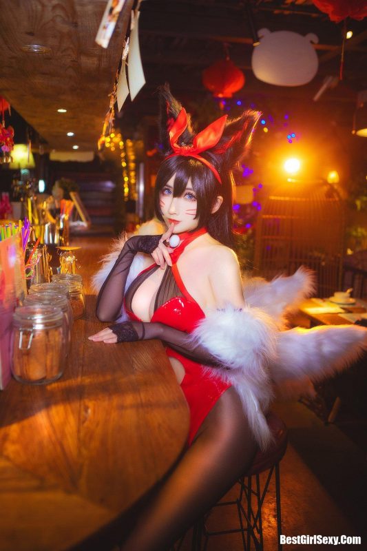 Coser@rioko凉凉子 Vol.017 兔女郎阿狸-六月图吧