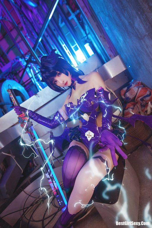 Coser@rioko凉凉子 Vol.012 魅魔芽衣-六月图吧