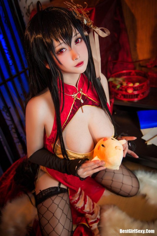 Coser@念念_D 大凤旗袍-六月图吧