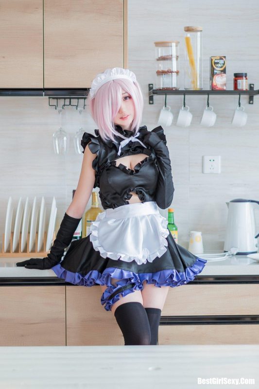 Coser@周叽是可爱兔兔 Vol.026 玛修-六月图吧